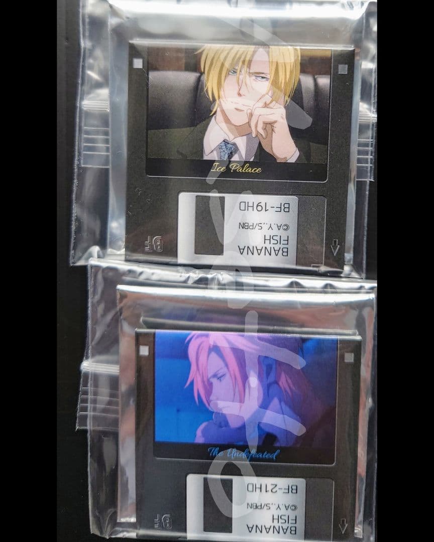 【稀少品】バナナフィッシュ フロッピー風缶バッジ vol.4 コンプリート