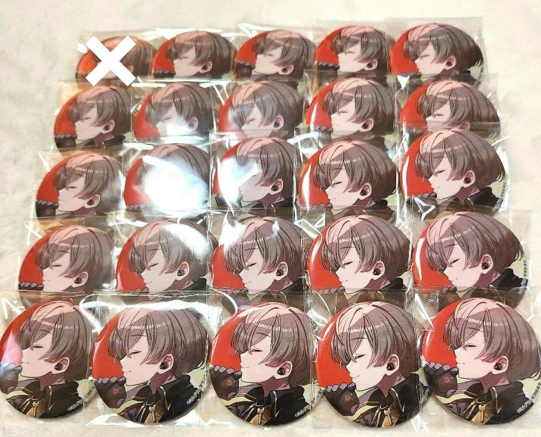 エス　缶バッジ