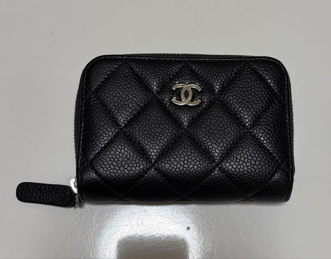 CHANEL シャネル ケース 財布 ブラック 小銭入れ