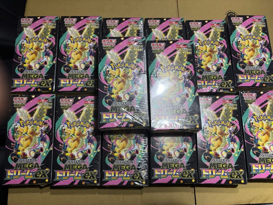 Robby　ポケモン　MEGAドリーム新品未開封シュリンク付き14BOX