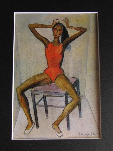 C. OROZCO ROMERO（C.オロズコ　ロメロ） 、赤い海水着