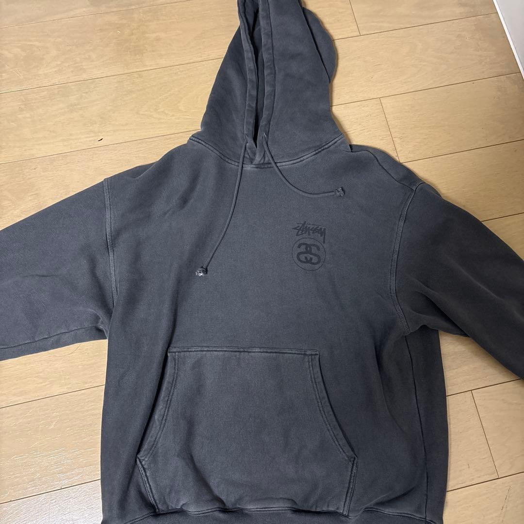 sttusy パーカー　ブラック　XL