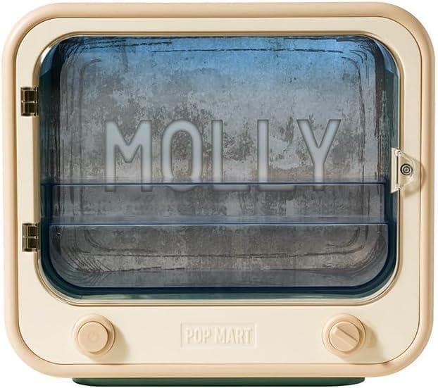 POP MART MOLLY ディスプレイコンテナ グ TV set
