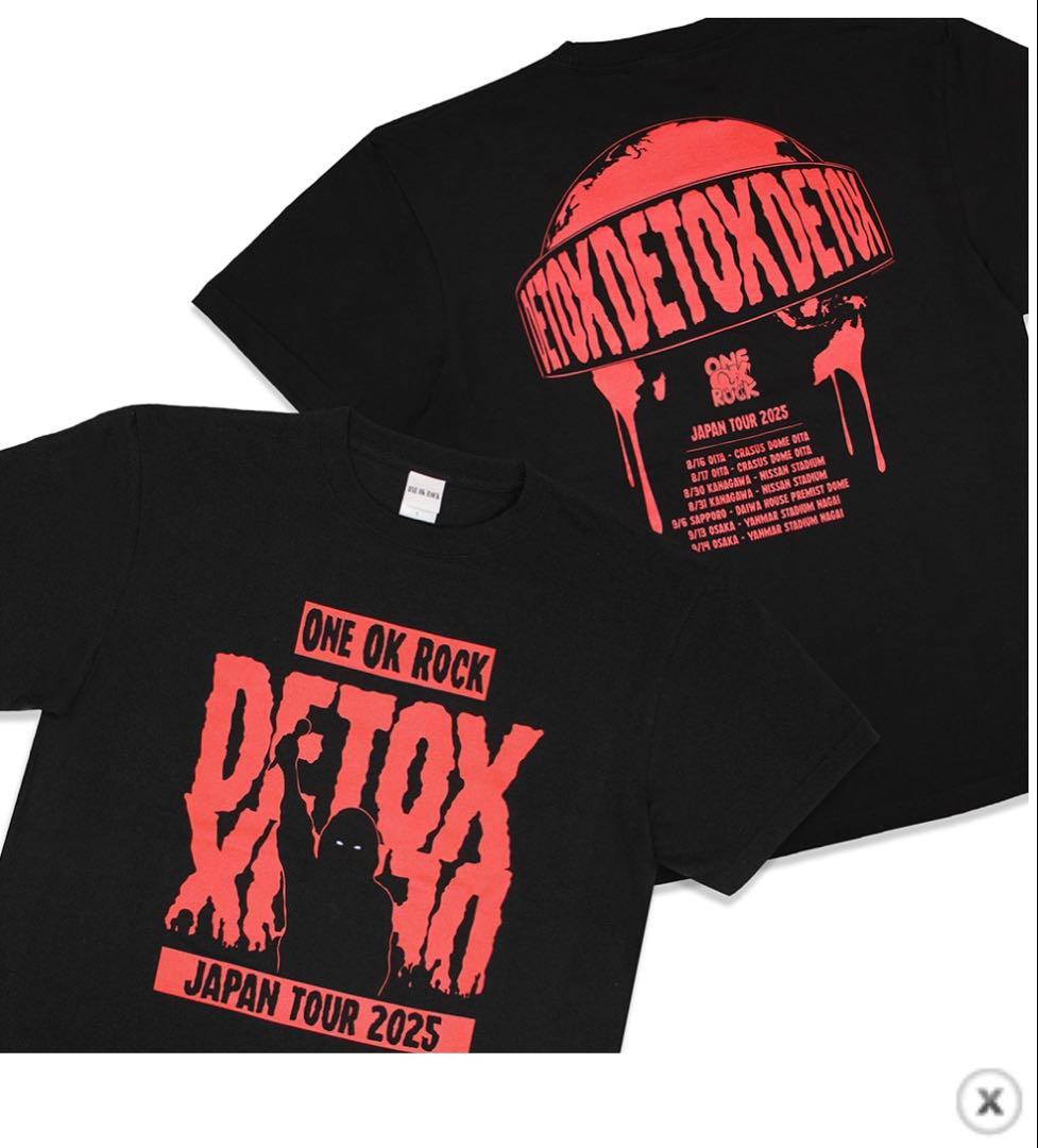 ONE OK ROCK DETOX JAPAN TOUR 2025 限定グッズ