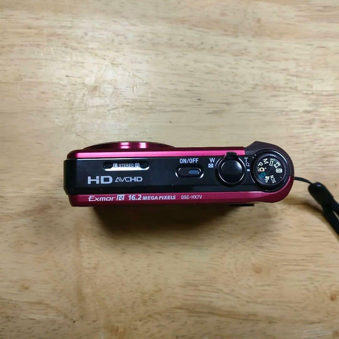 C*a様 SONY Cyber-shot DSC-HX7V レッド　カメラケース