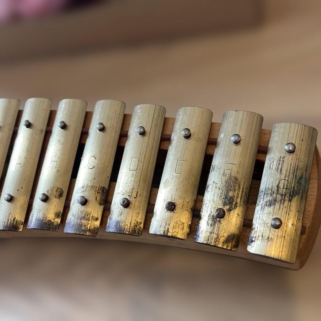 アウリス社 グロッケンシュピールダイヤトニック 鉄琴 12音　109-5