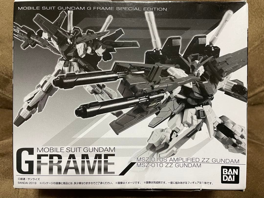 機動戦士ガンダム　Gフレーム ZZガンダム／強化型ZZガンダム【プレバン限定】