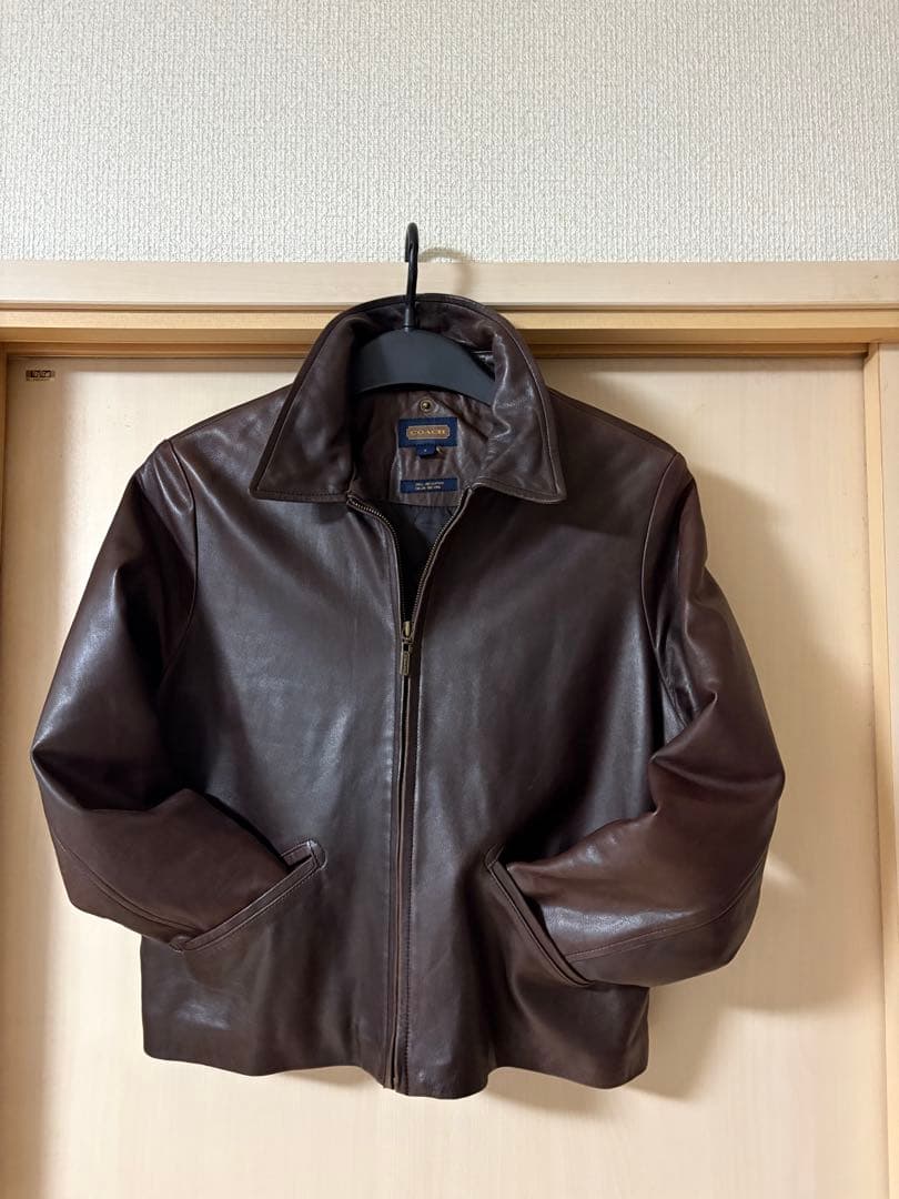coachレザージャケット