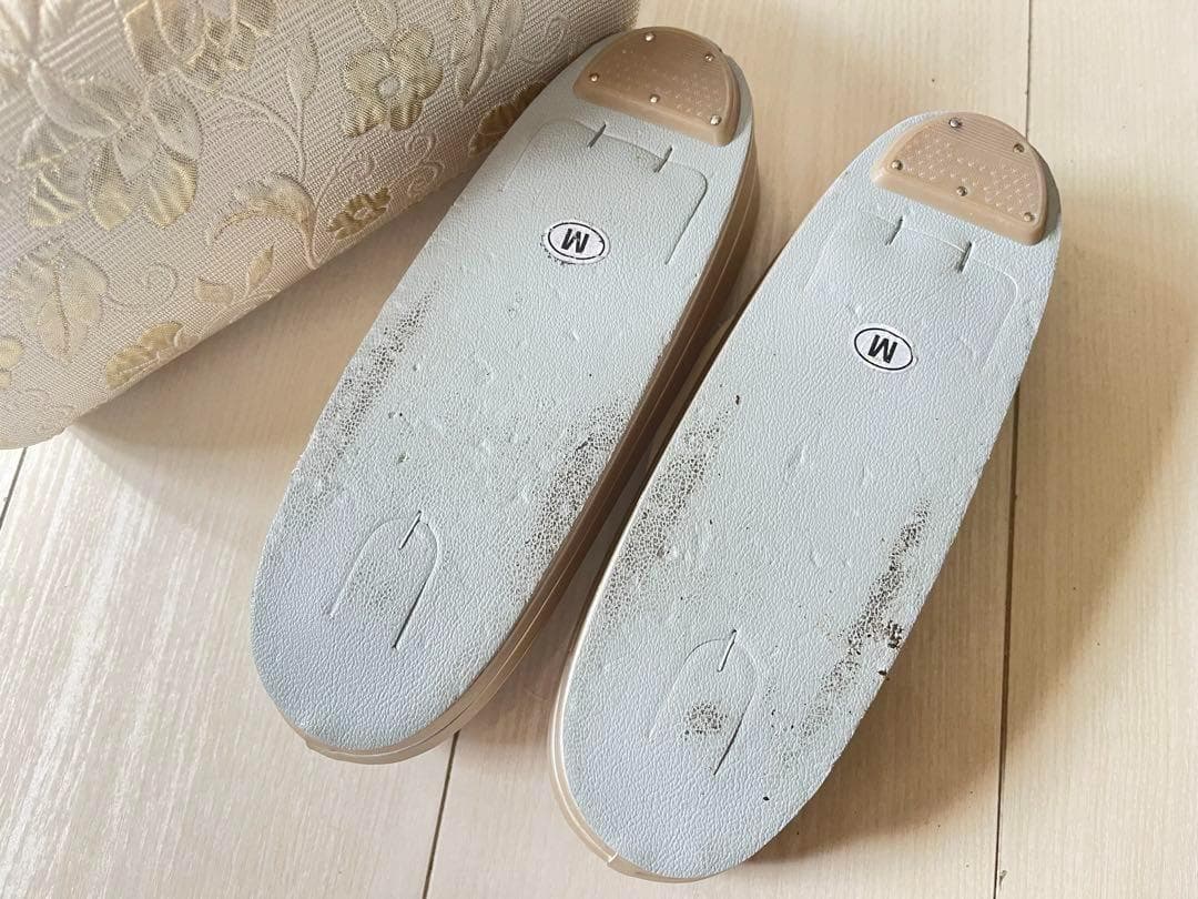 専用◆京都華心◆草履バッグセット ふくれ織り　 留袖 礼装 成人式　 結婚式　M