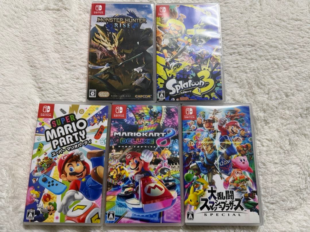 ニンテンドーSwitch ソフト5本セット