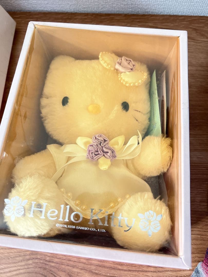 希少　1998年製　ハローキティ 500体限定　モヘアドール　ぬいぐるみ