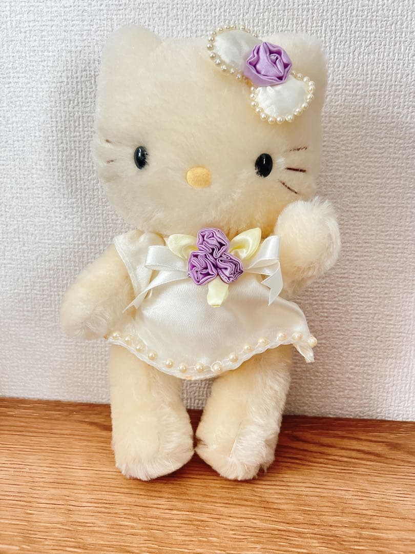 希少　1998年製　ハローキティ 500体限定　モヘアドール　ぬいぐるみ