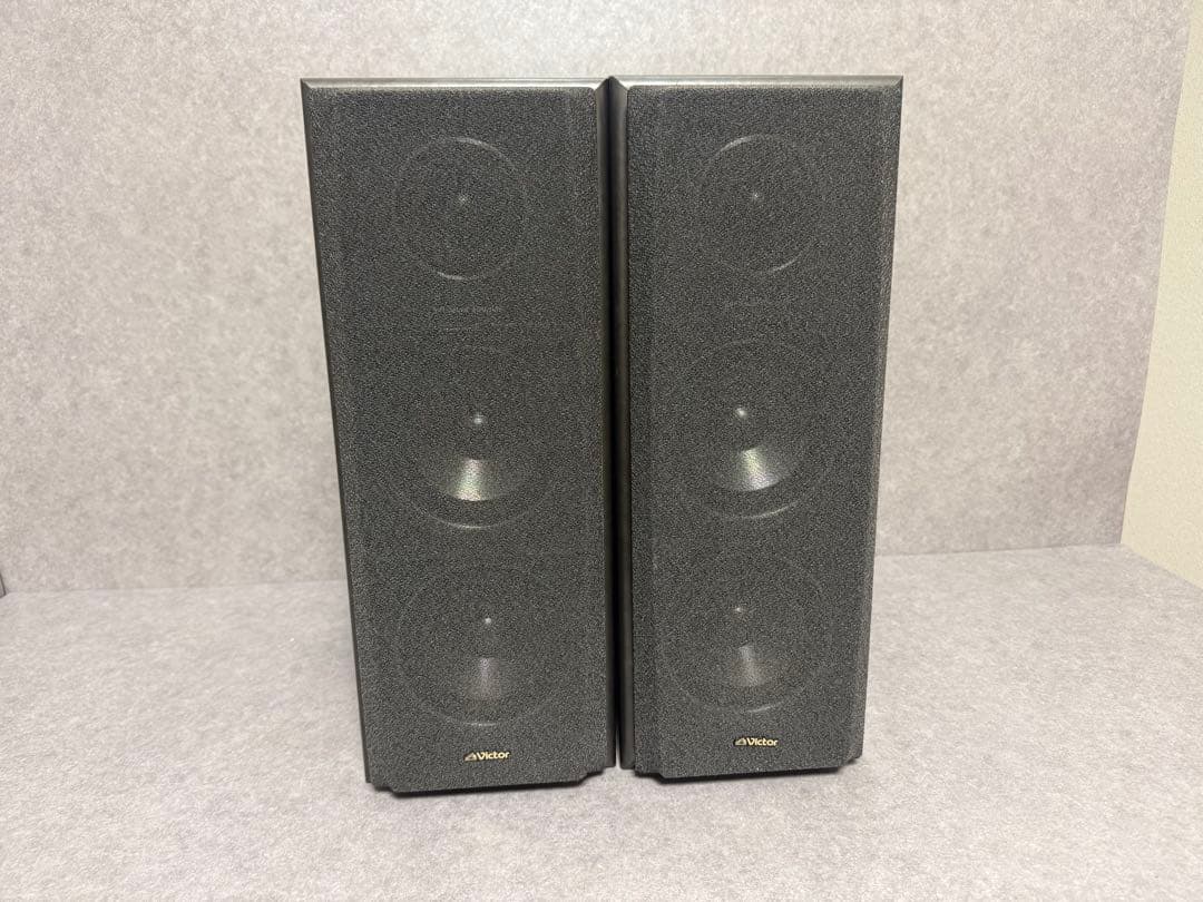 ペアスピーカー Victor ビクター SX-105 メタルコーン バスレフ