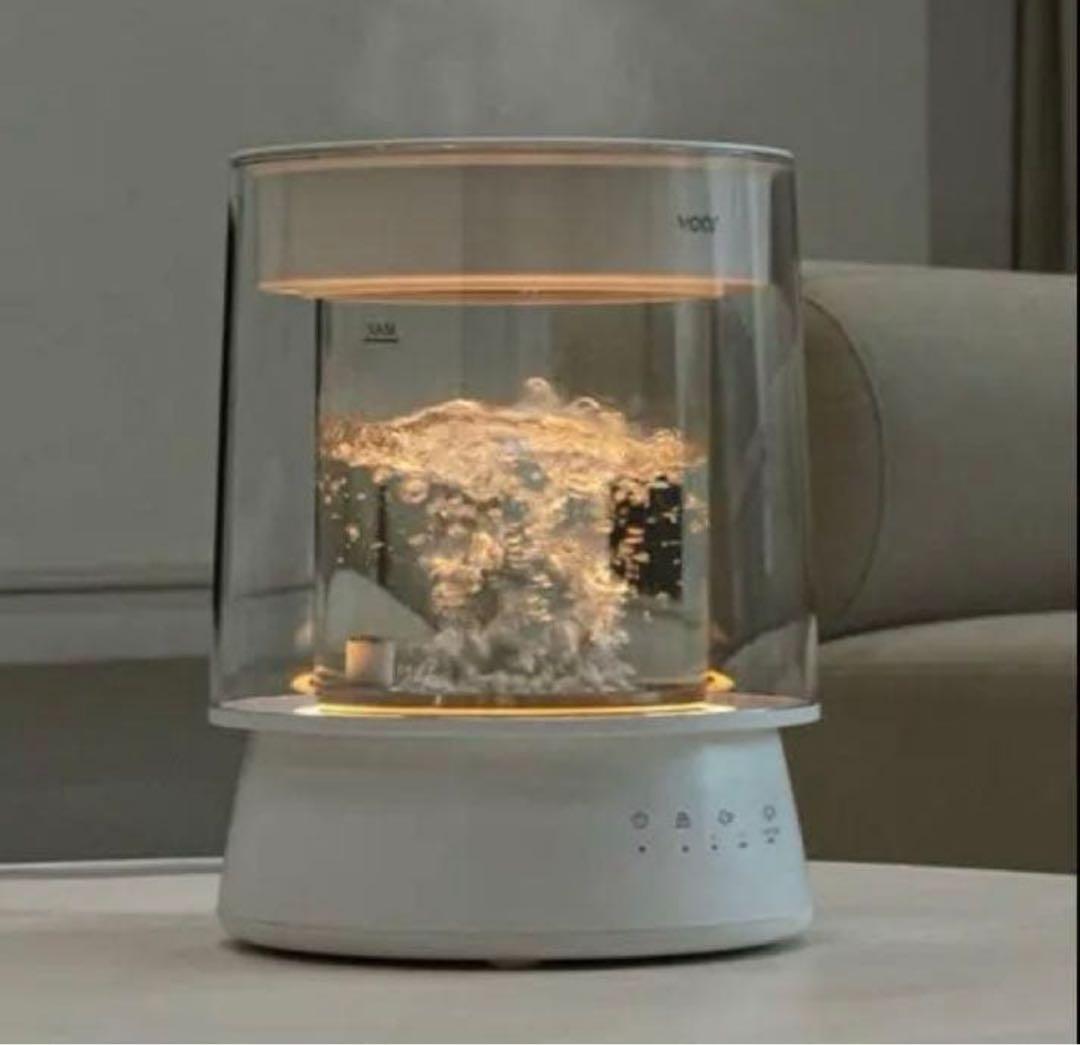 韓国ブランド　VOAR加熱式加湿器 大容量 ホワイト