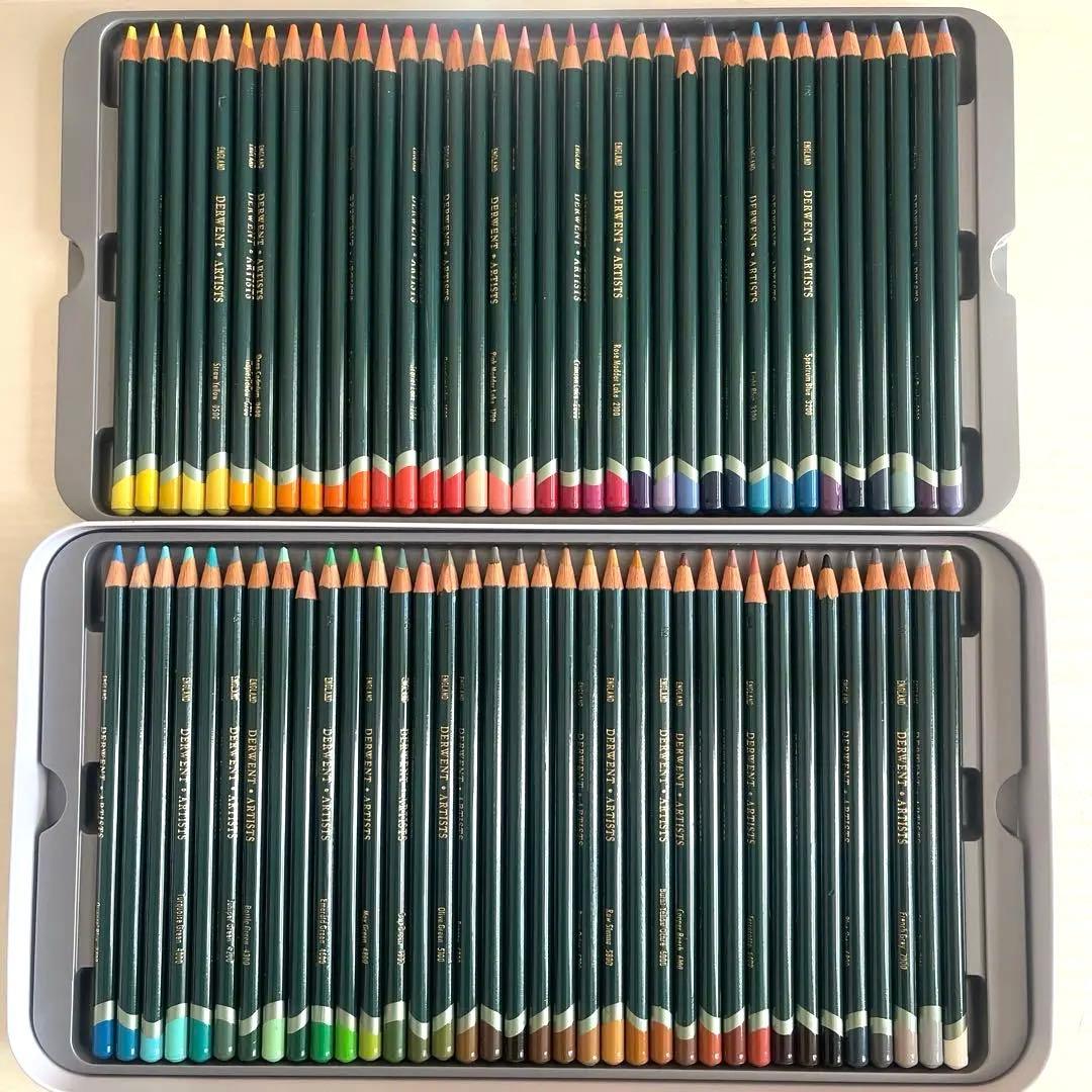 DERWENT Artists 72 油性色鉛筆セット