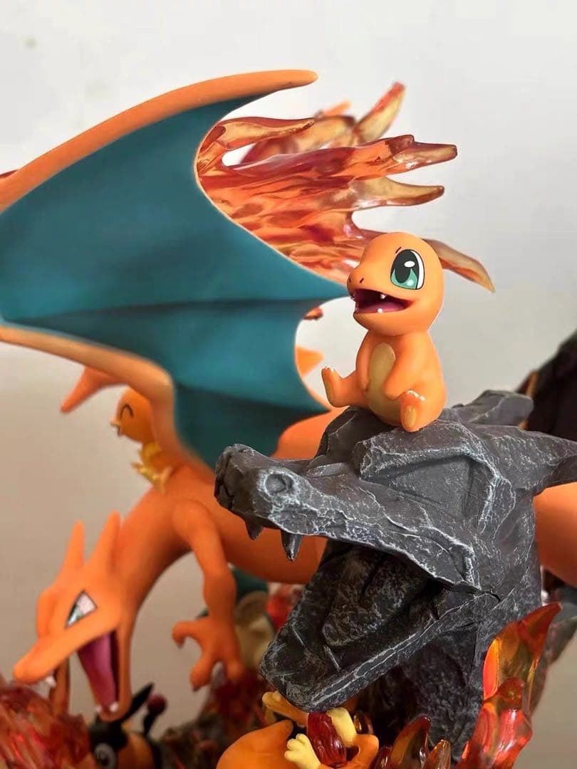 リザードン フィギュアセット 炎の演出