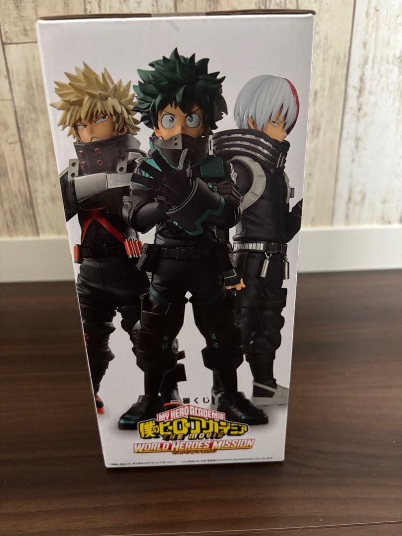 ヒロアカ 爆豪 ワールドヒーローズミッション 一番くじ フィギュア