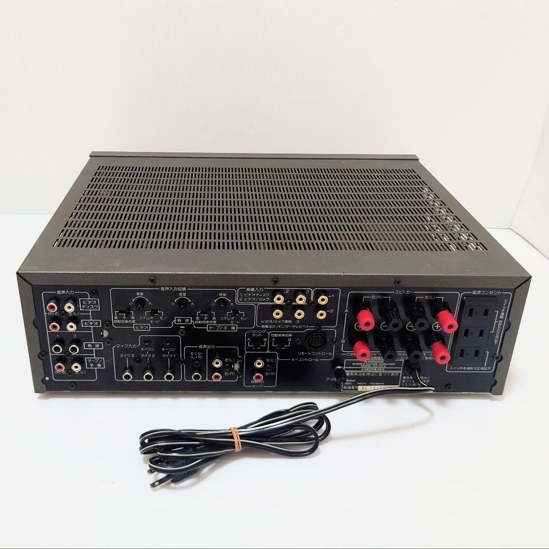02Pioneer パイオニア カラオケアンプ SA-V21II 動作確認済