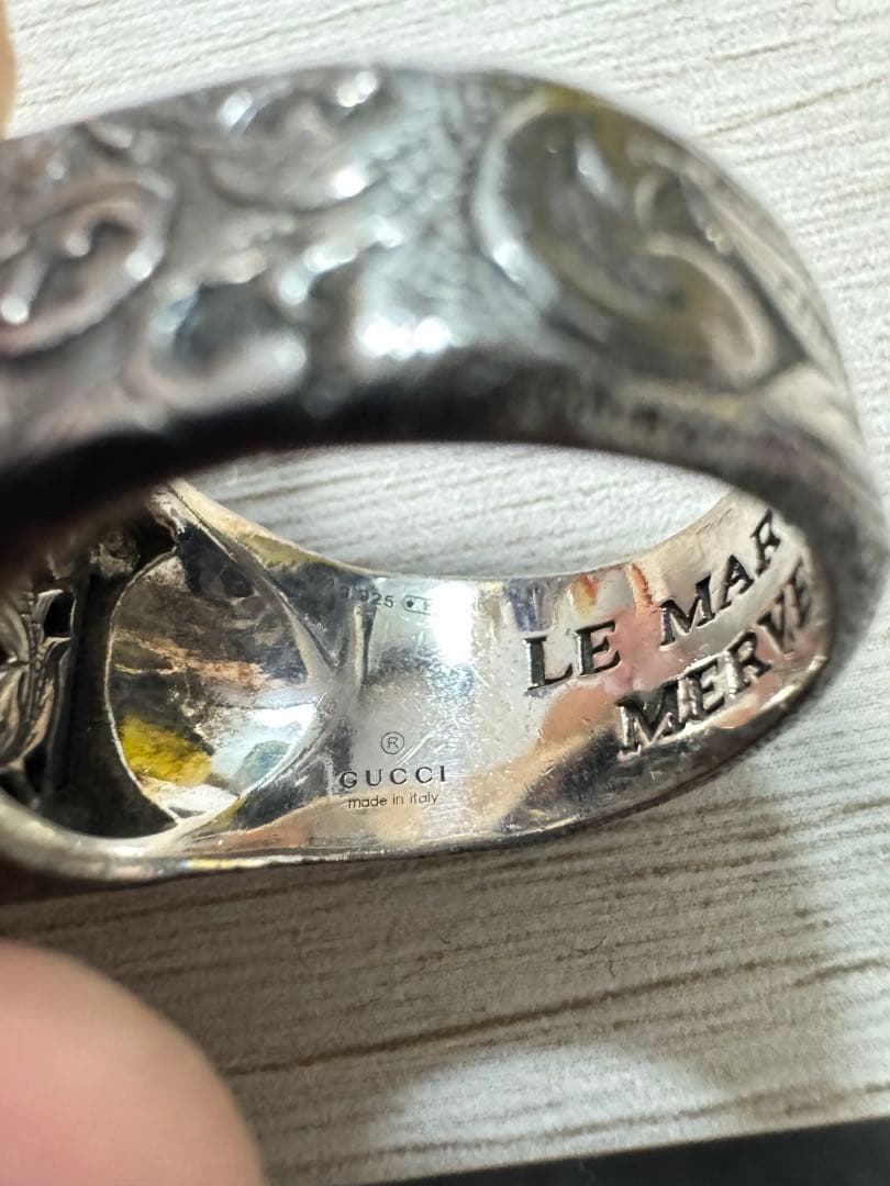 GUCCIキャットリング