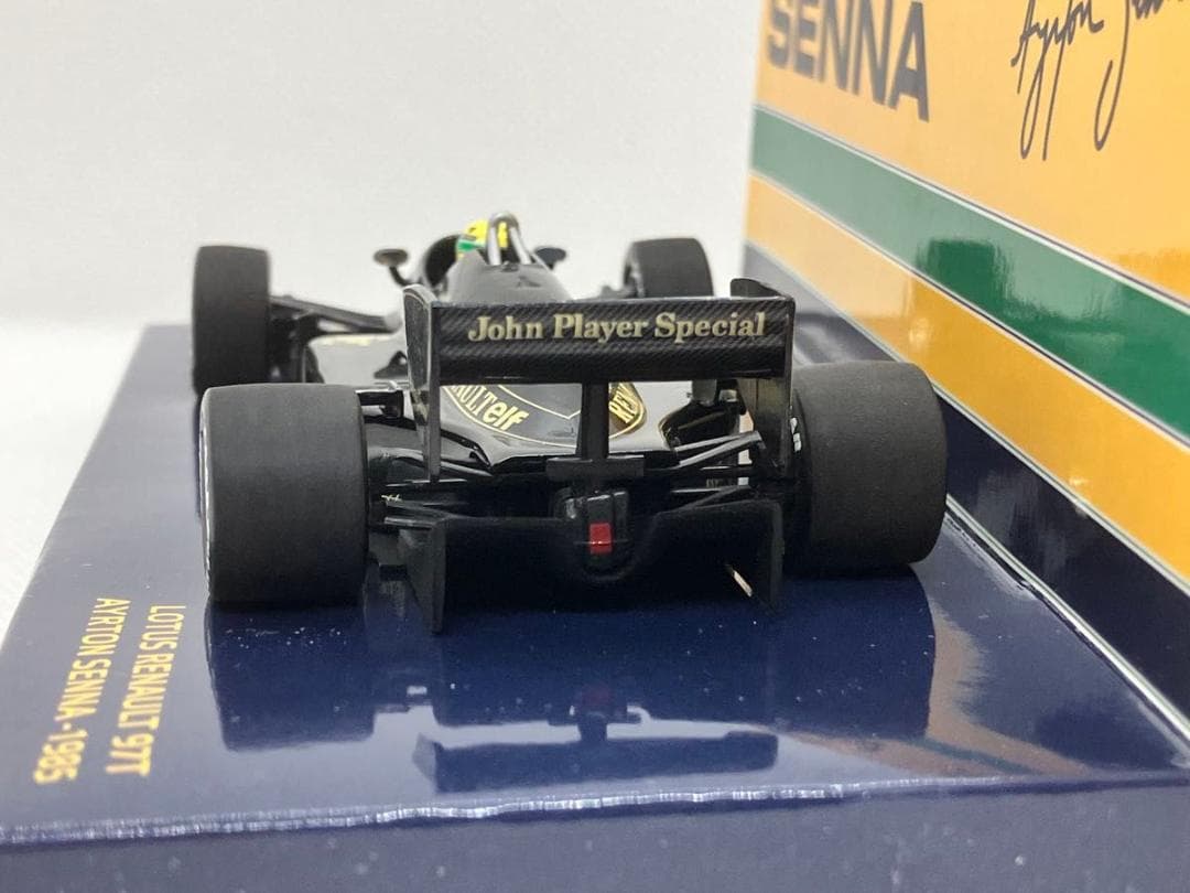 ★1/43★ロータス ルノー 97T★アイルトン・セナ★JPSタバコカスタム★