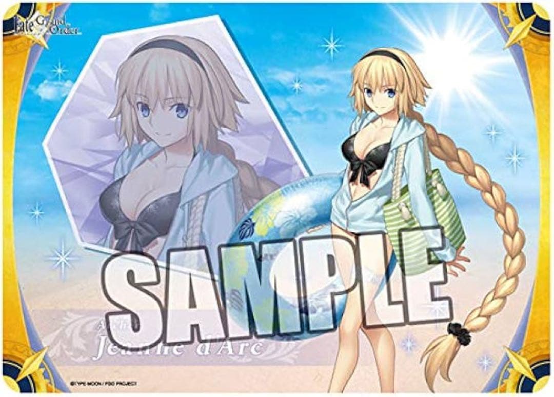 ジャンヌ　FGO ラバーマット　水着　サマー　ジャンヌダルク　fate
