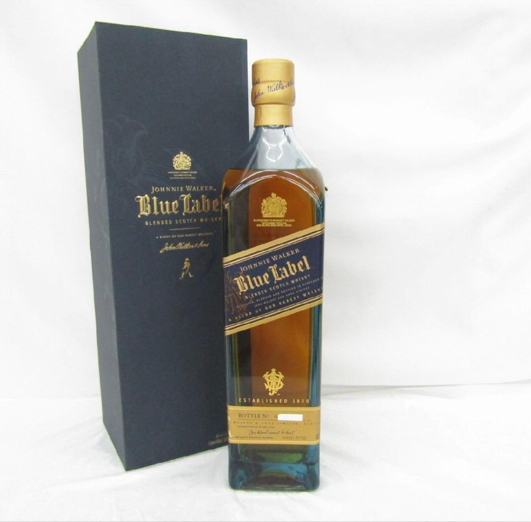 未開栓】ジョニーウォーカー ブルーラベル ウイスキー 1000ml 40% 箱付