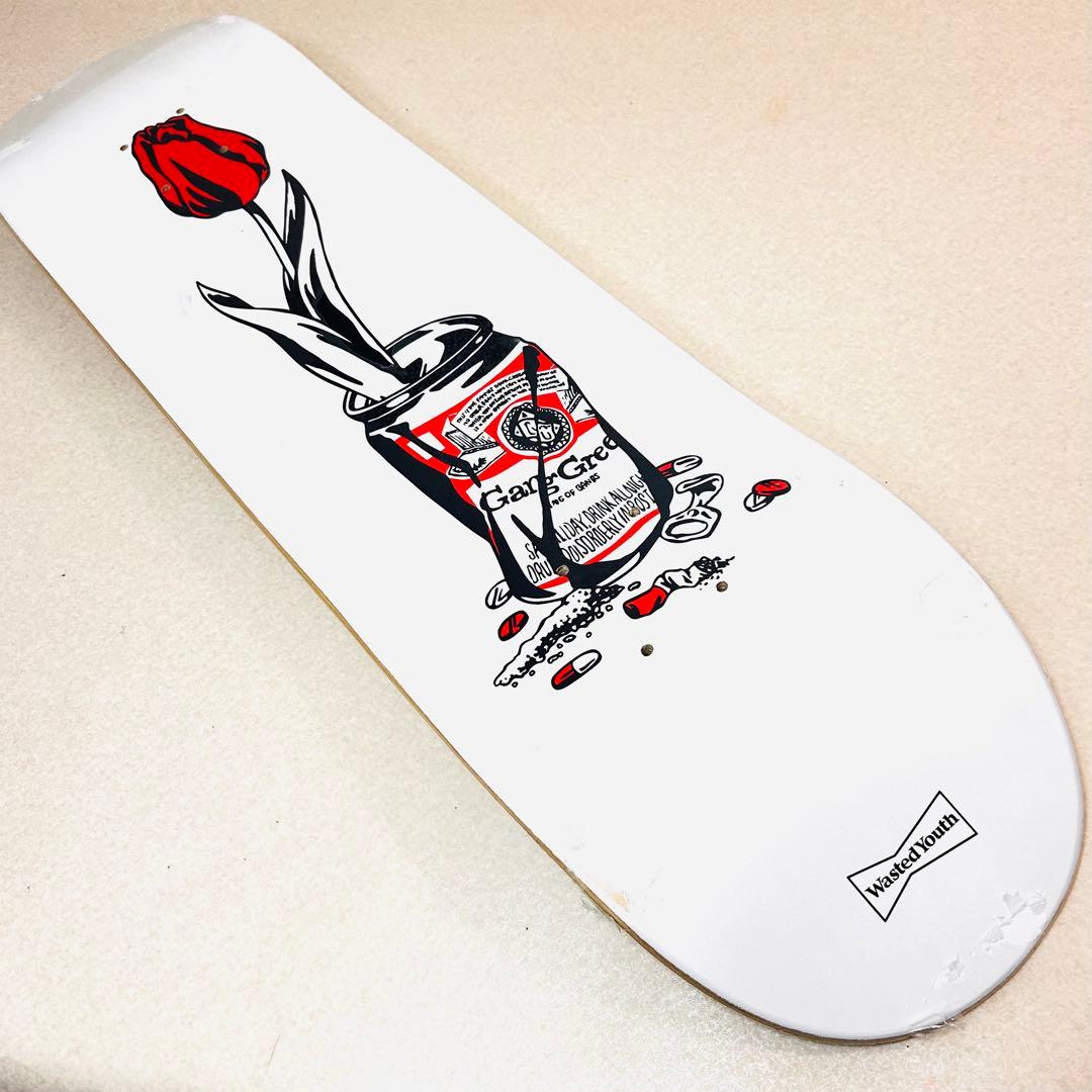スケートボード WASTED YOUTH VERDY FLOWER CAN SKATE DECK