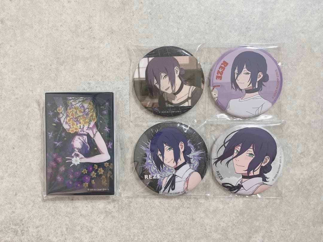 チェンソーマン コラボ POPUP 特典 缶バッジ レゼ まとめ売り 限定品