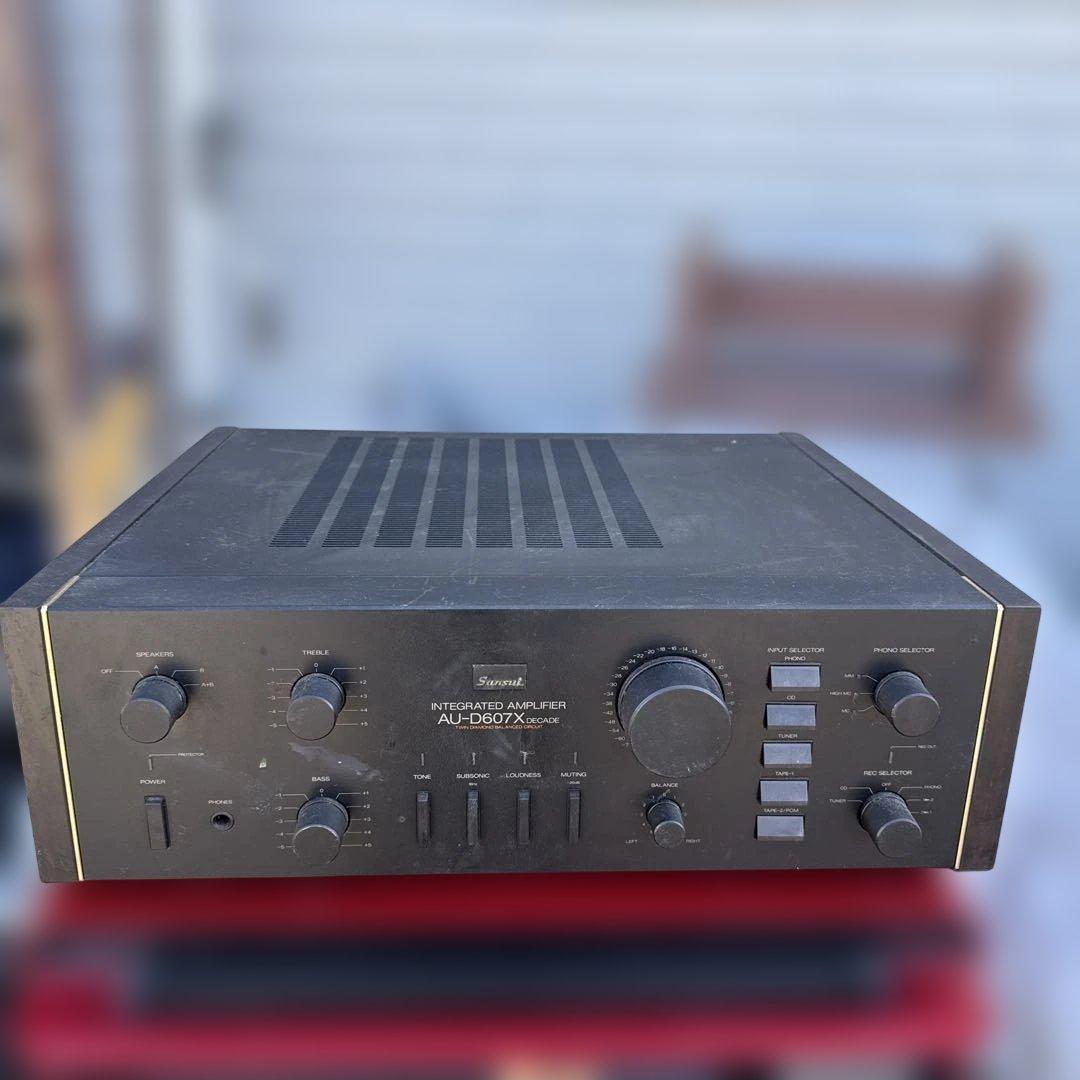 AU-D607X DECADE プリメインアンプ 動作未確認