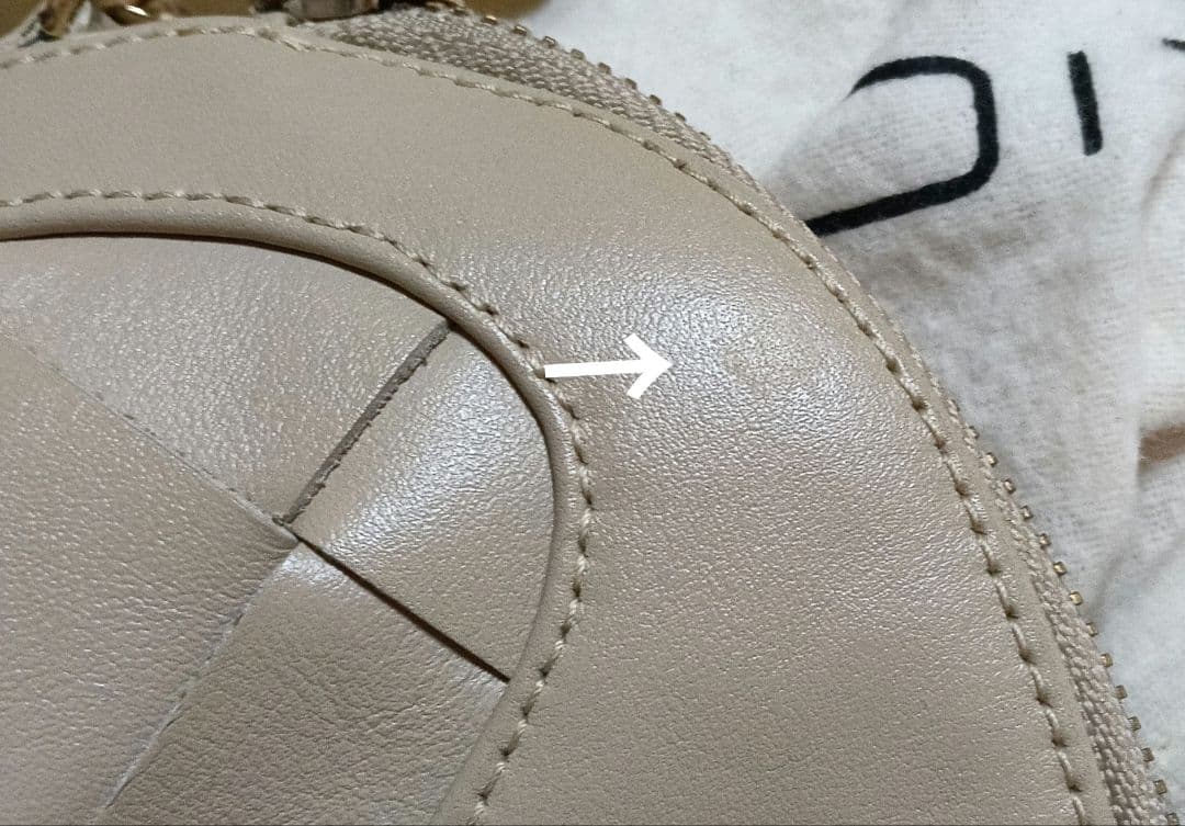 PELLICO ペリーコ アネッリイントレチャート ミニミー　ベージュ