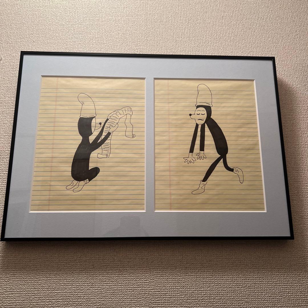 hongama 額装2枚絵