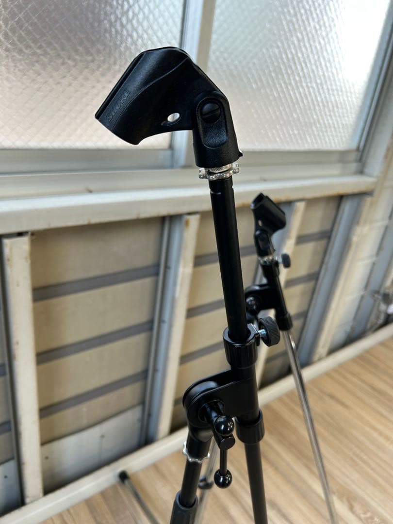 ♦︎⑥ SHUREマイクホルダー　マイクスタンド