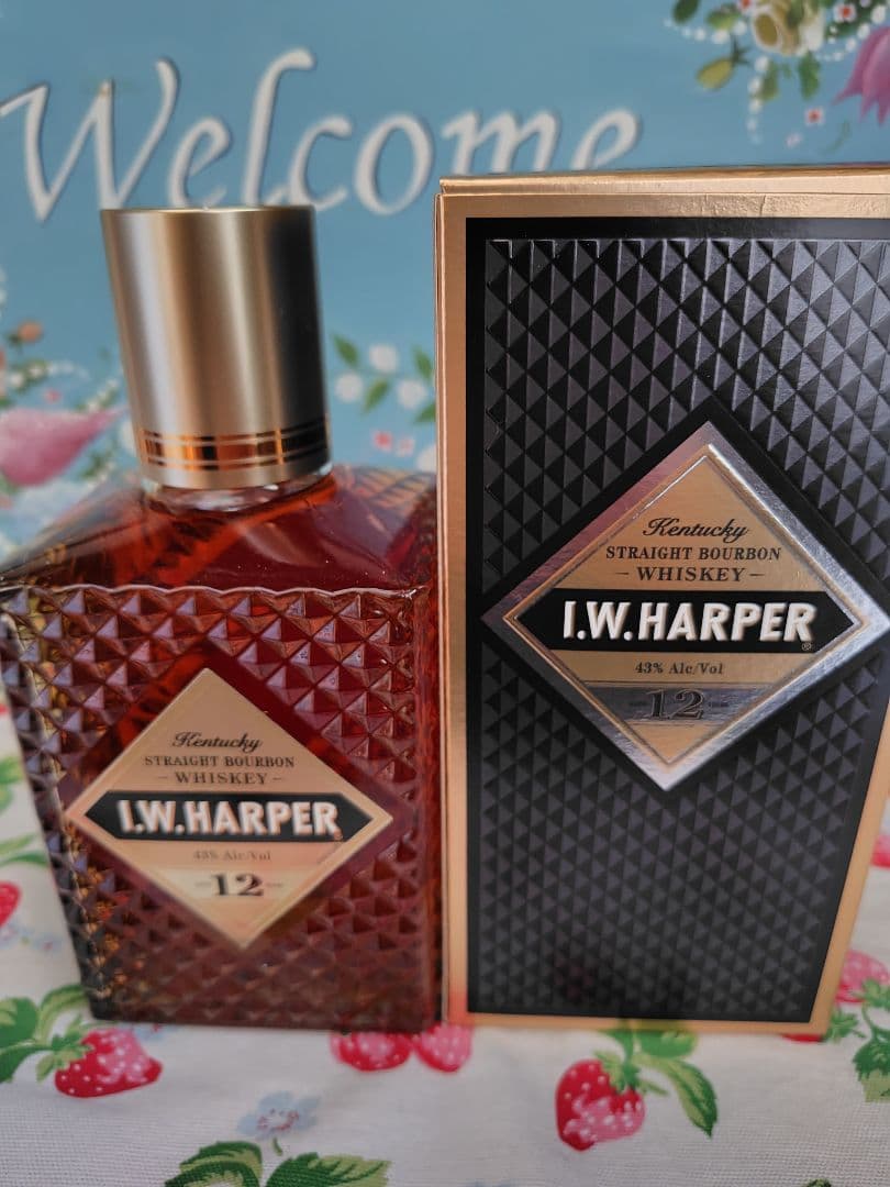 I.W.ハーパー 12年 バーボン　ウイスキー 750ml　終売前の新品