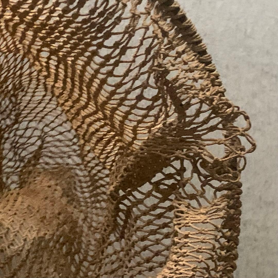 古い 玉網 タモ 古道具 アンティーク オブジェ