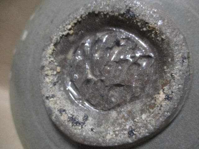 李朝　三島手象嵌大皿　I16-2