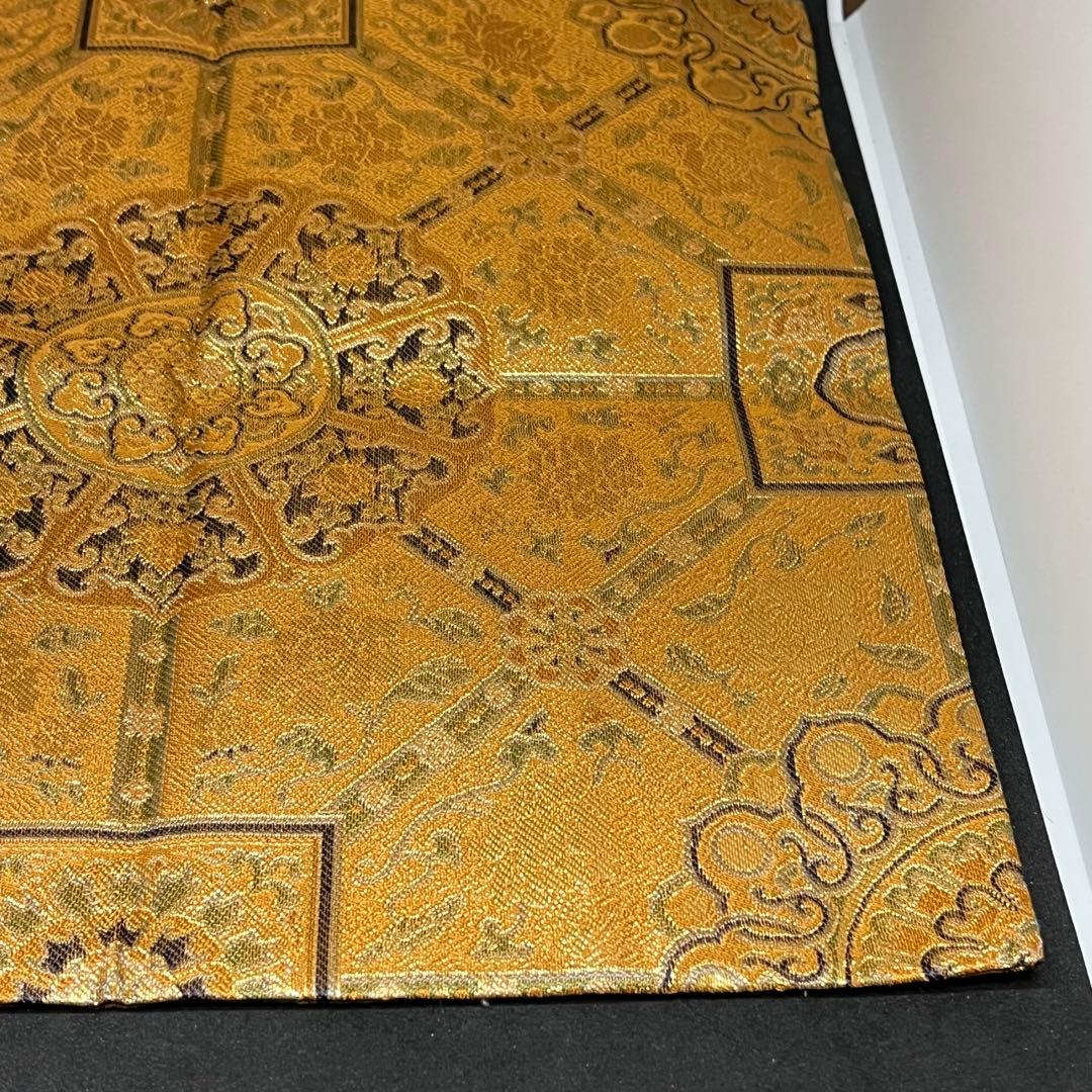 龍村美術織物　帛紗　『家康所持 蜀紅文錦写袱紗』　金襴　徳川家康　古代裂