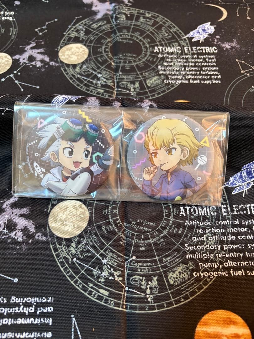 Dr.STONE スタンリー ゼノ 幼少期 缶バッジ TOHO 特典