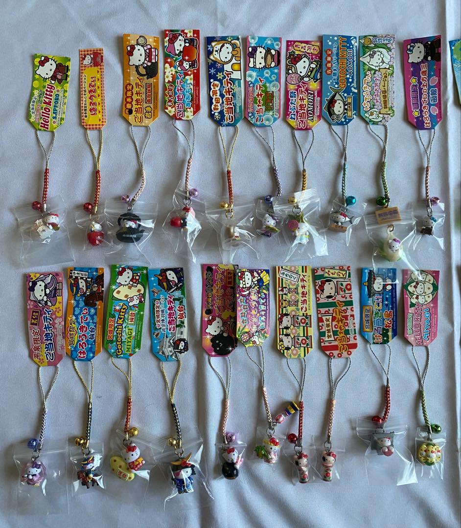 【275点】ご当地キティ 大量 根付 ストラップ 限定 まとめ売り 激レアあり