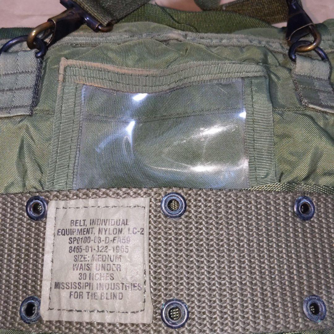アメリカ軍LC−2装備 ベルト/サスペンダー/フィールドパック 放出良品