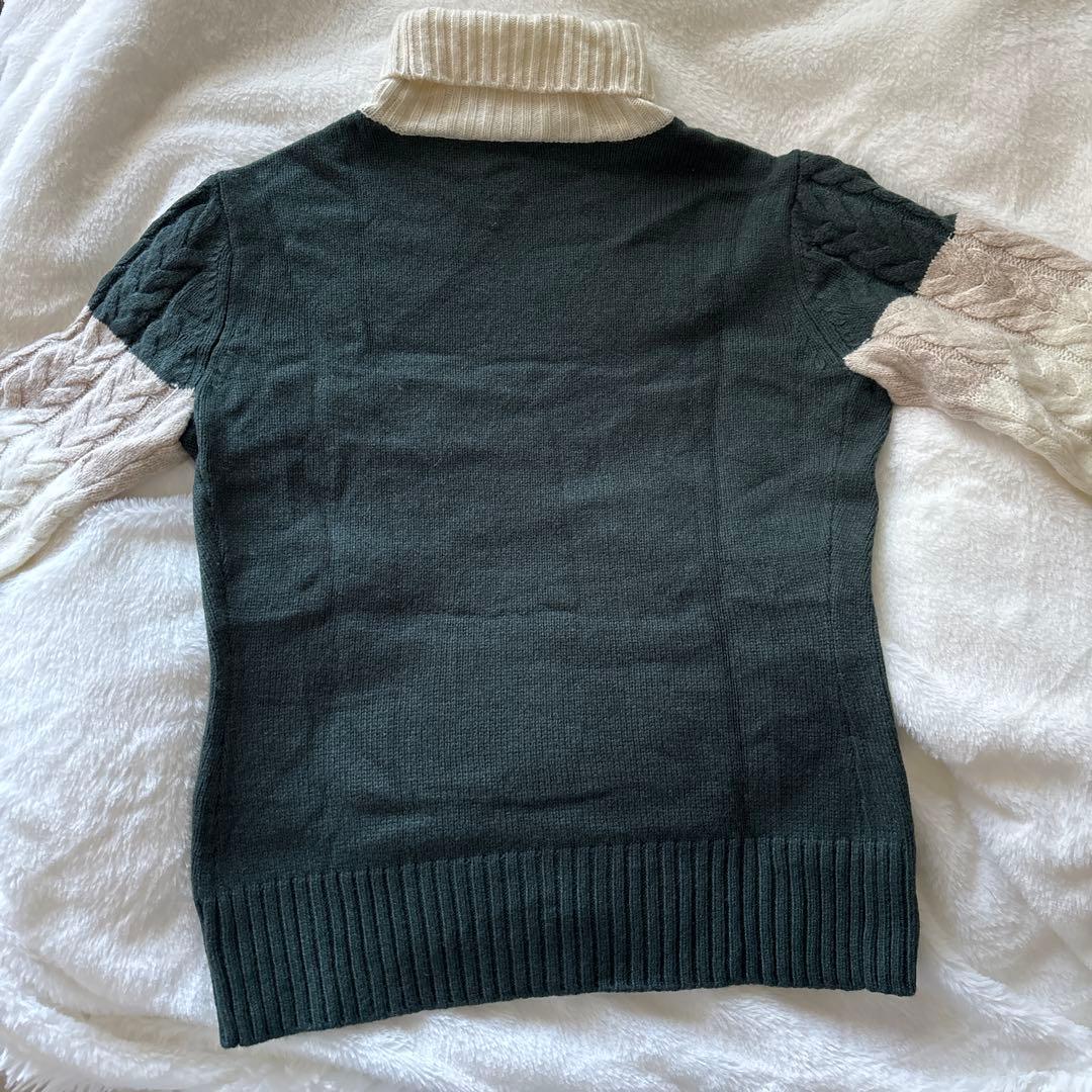 descente タートルネックセーター