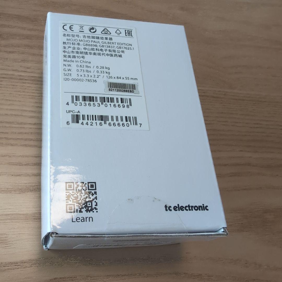 tc electronic MOJO MOJO オーバードライブ