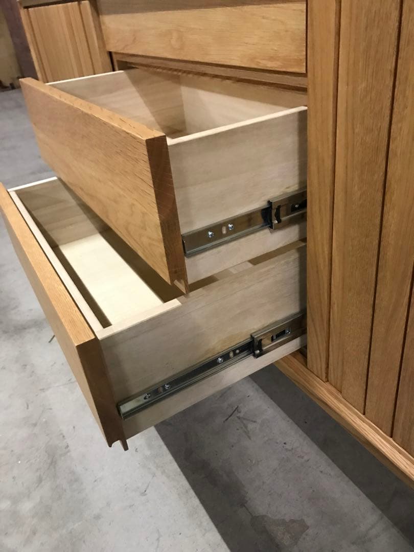 モデルルーム品 久和屋 DELTA デルタ ロングサイドボード180