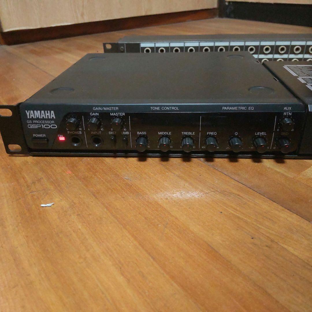 Yamaha R100+GSP-100 エフェクトプロセッサー+パッチベイ