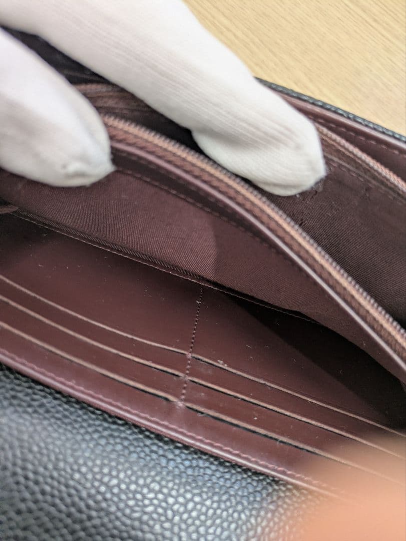 Momoセールシャネル クラシック ロング マトラッセ 二つ折り