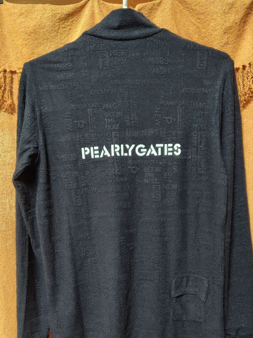 チャーミン様パーリーゲイツレディースソリスト ヒートロゴ ベア ジャガード長袖