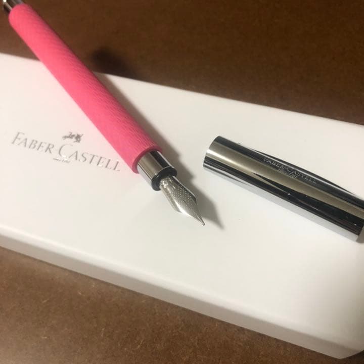 FABER-CASTELL　万年筆　アンビション オプアート ピンクサンセット