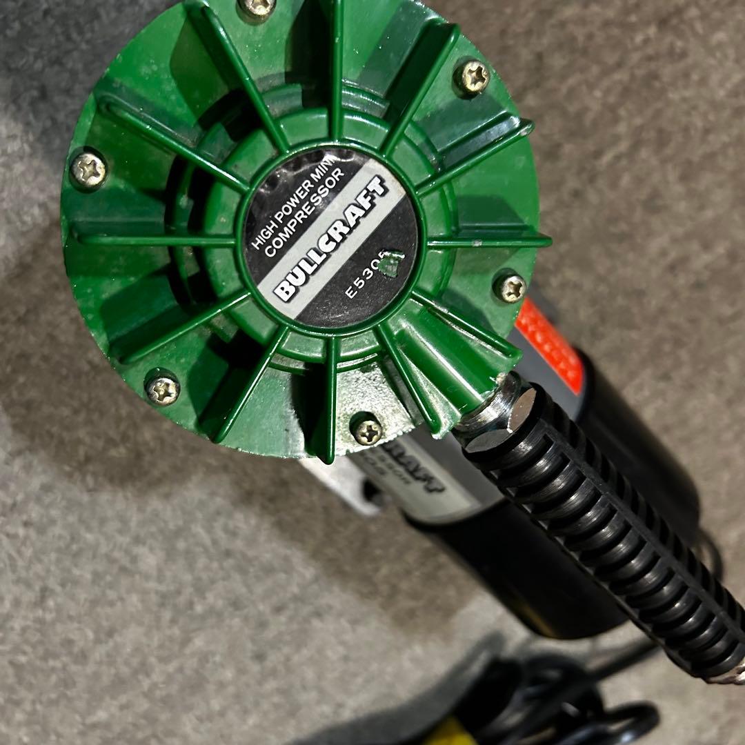 エアブラシ BULLCRAFT コンプレッサー E 5305 キソパワーツール