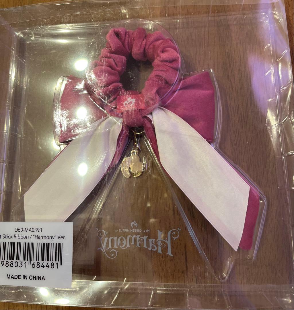 メメルぬいぐるみ＆リボン　ミセスグリーンアップル