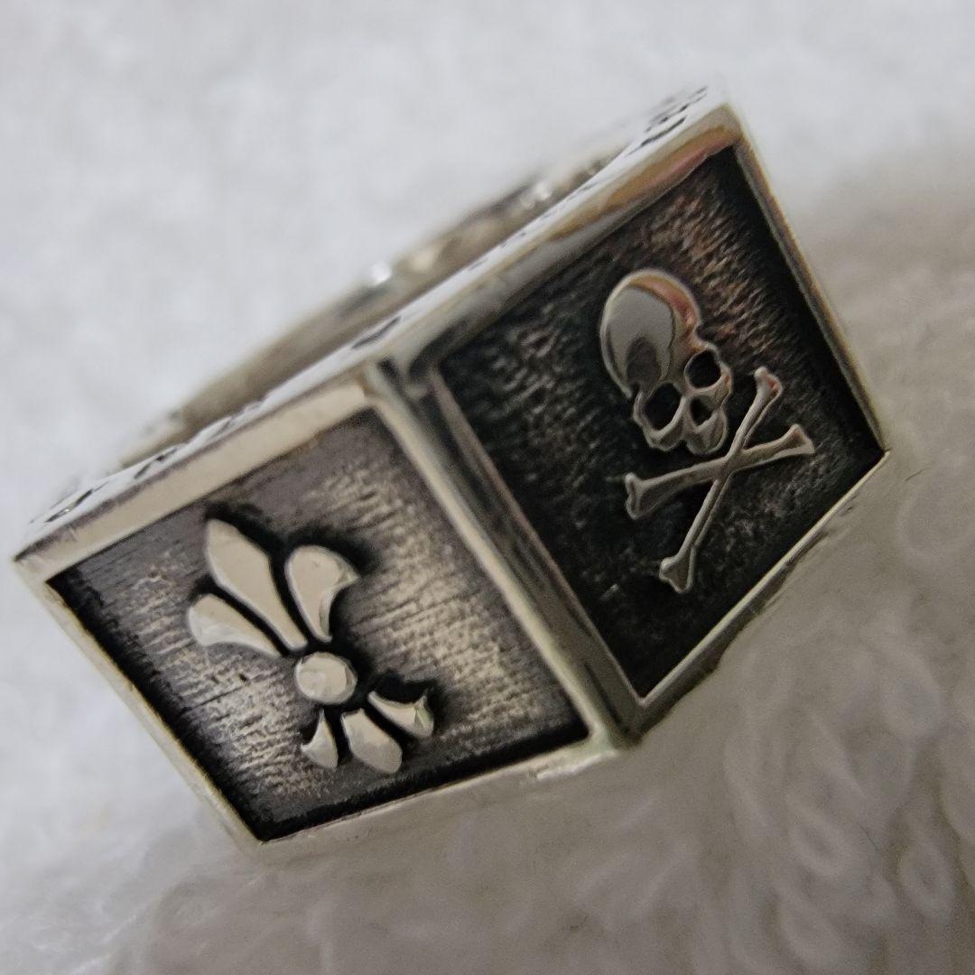 A&G 八角リング シルバー925 指輪 6号 ネックレス・ペンダントにも！