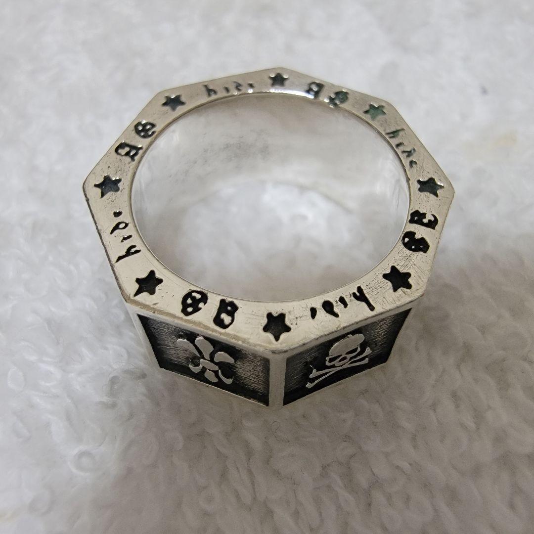 A&G 八角リング シルバー925 指輪 6号 ネックレス・ペンダントにも！